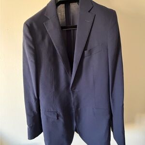 Suitsupply Navy Single-Breasted Sport Coat